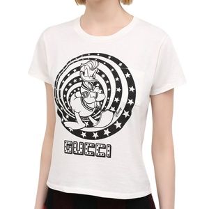 Gucci x Disney Donald Duck White Cotton T-shirt